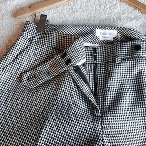 Houndstooth Classic Fit Slacks